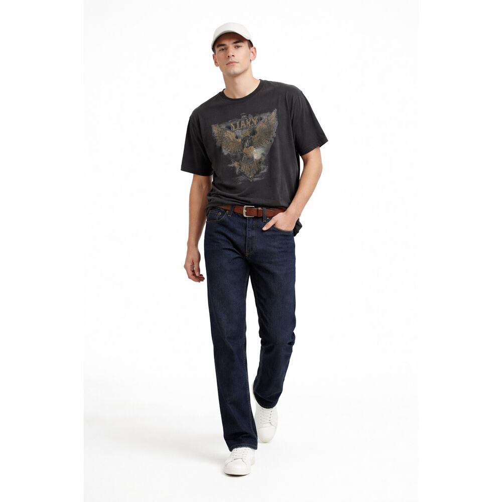 7 For All Mankind Like New Standard Jeans Men 33 Dark Wash Button Fly Y2K Denim